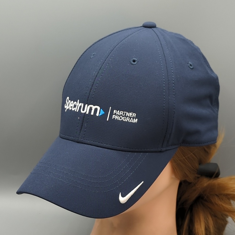 Spectrum Partner Program Nike Dri-Fit Legacy91 Hat Golf Cap OSFM Navy Blue